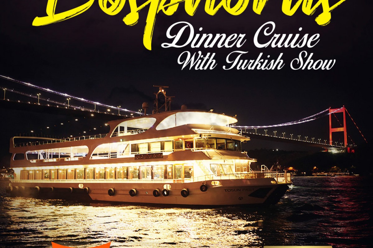 Bosphorus Dinner Cruise with Unlimited Alcoholic Drinks&Turkish Night Show +Private Table(ALL-INCLUSIVE)