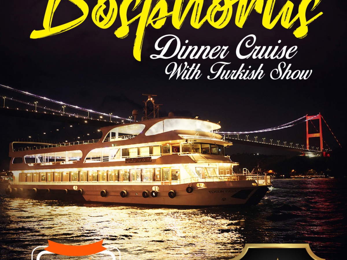 All Inclusive Bosphorus Dinner Cruise includes  Dinner + Unlimited Alcoholic Drinks + Turkish Night Shows + 3 Hours Night Bosphorus Tour + Private VIP Table + FREE HOTEL TRANSFER – photo 1