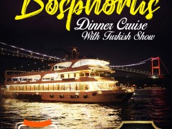 Bosphorus Dinner Cruise with Unlimited Alcoholic Drinks&Turkish Night Show +Private Table(ALL-INCLUSIVE)
