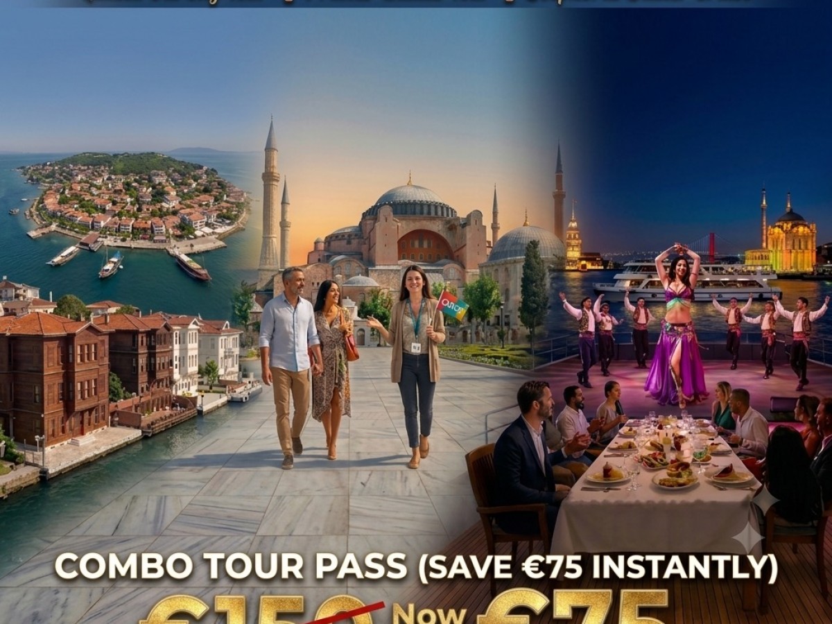 3 BEST TOURS IN 1 PRICE / ISTANBUL COMBO : Guided Old City Tour + Princes Islands Tour + Bosphorus Dinner Cruise 3 BEST TOURS IN 1 PRICE / ISTANBUL COMBO : Guided Old City Tour + Princes Islands Tour + Bosphorus Dinner Cruise – photo 2